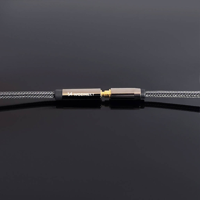 Prodlužovací kabel Wozinsky mini jack (samice-samec) AUX 3 m černý 