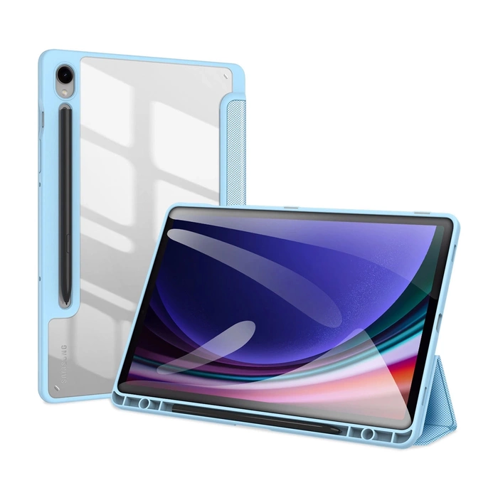 Dux Ducis Toby case with flap and stand for Samsung Galaxy Tab S9 / S9 FE - blue