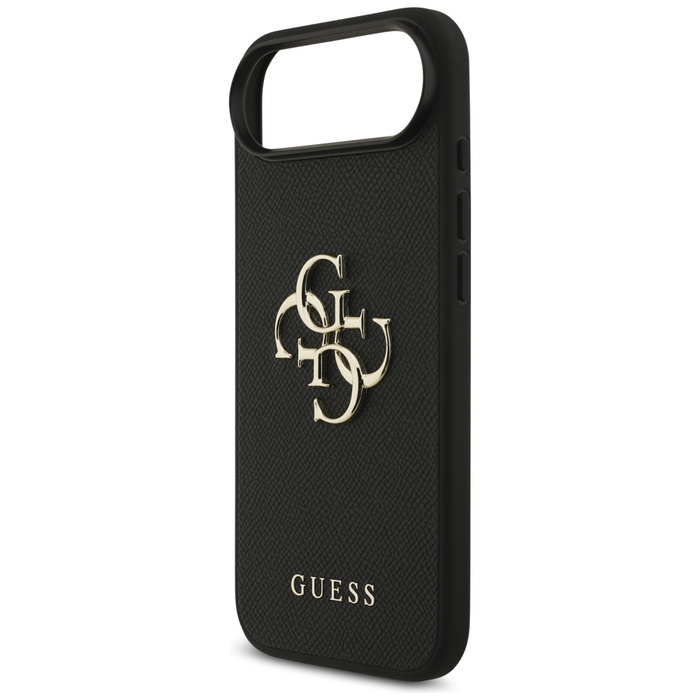 Etui Guess Grained Big 4G & Classic Logo do iPhone Air czarny