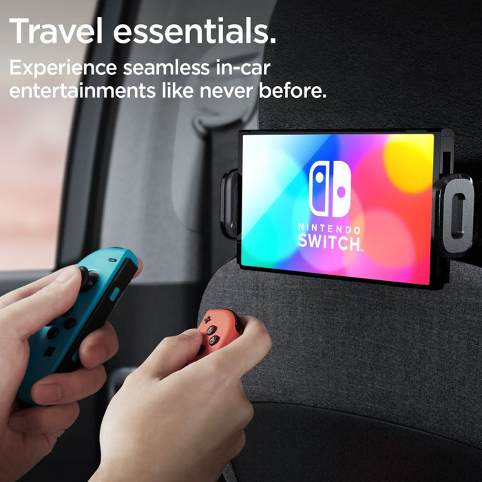 Spigen ONETAP UTS45 SOPORTE UNIVERSAL PARA REPOSACABEZAS DE COCHE NEGRO