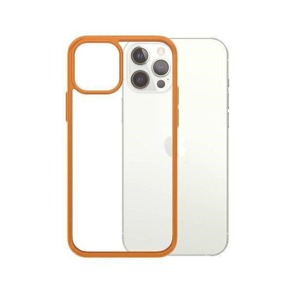 PanzerGlas KlarCase iPhone 12/12 Pro Orange AB