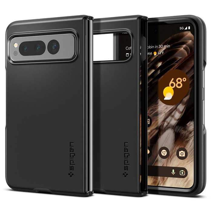 Hülle Spigen Thin Fit Google Pixel Fold Schwarz Case