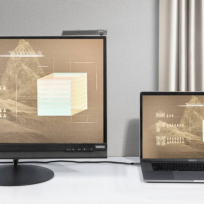 Ugreen angled cable USB Type C - USB Type C Power Delivery 60 W 20 V 3 A 1 m black-gray cable (US255 50123)