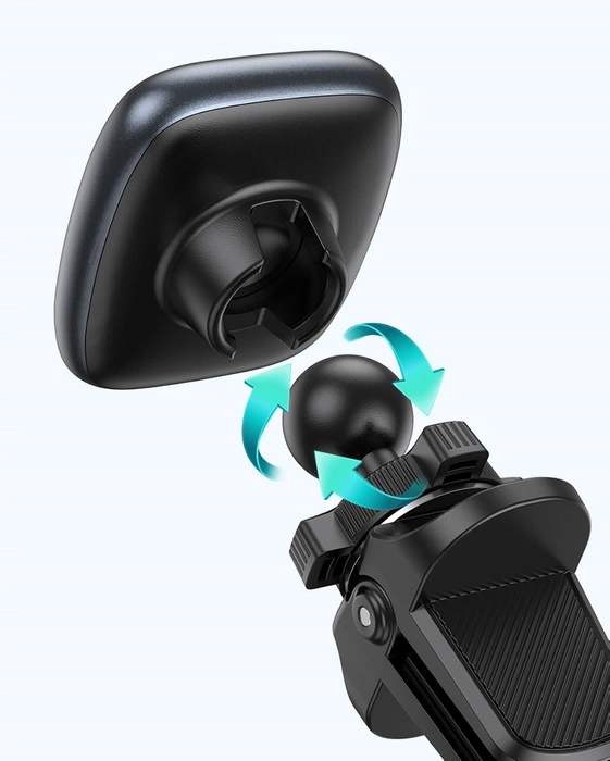 Wozinsky WUMTK porta cellulare magnetico per bocchetta dell&#39;aria dell&#39;auto - nero