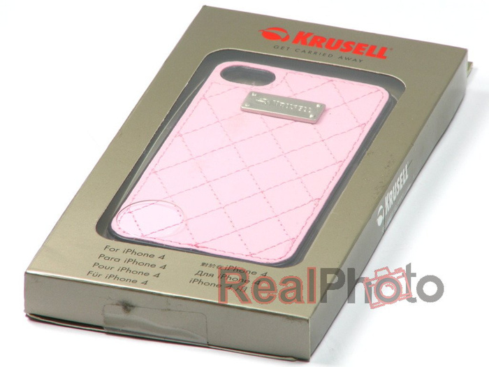 Pouzdro kRUSELL Apple iPhone 4 4S Cover Pink Case