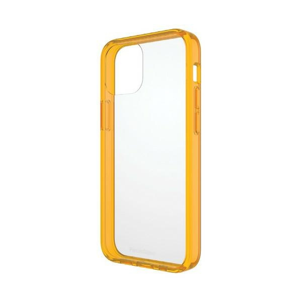 PanzerGlass ClearCase iPhone 13 Mini 5.4" Antibakteriell Militärische Qualität Tangerine 0328