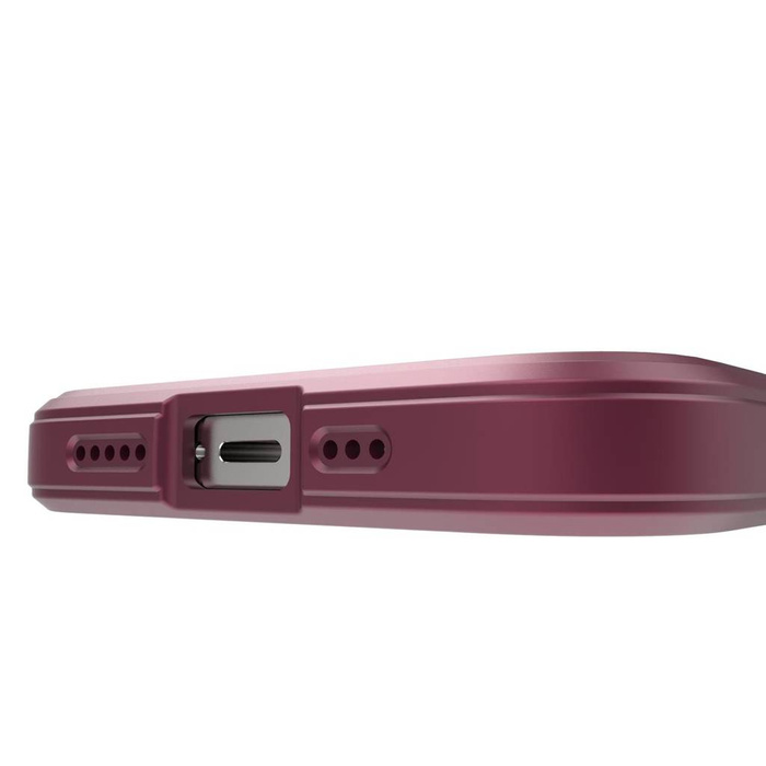 Custodia Magic Shield Case per iPhone 13 Pro Max custodia corazzata flessibile in bordeaux