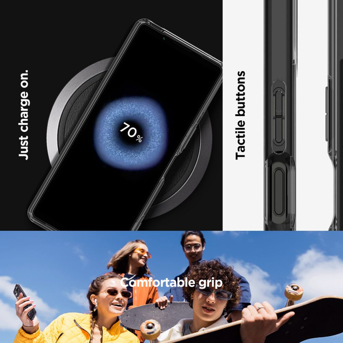 Hülle Spigen Ultra Hybrid Sony Xperia 5 V Zero One