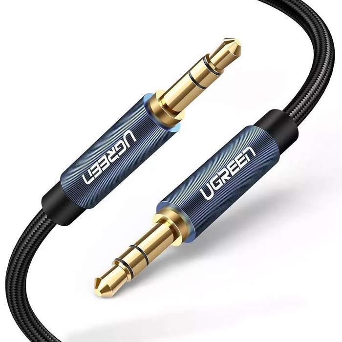 Kabel AUX UGREEN Mini jack 3,5 mm 1,5 m modrý