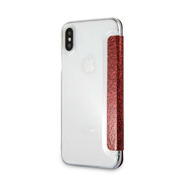 Obal Karl Lagerfeld Klflbkpxvdcre iPhone X/xs Červená/red Book Valentine Case