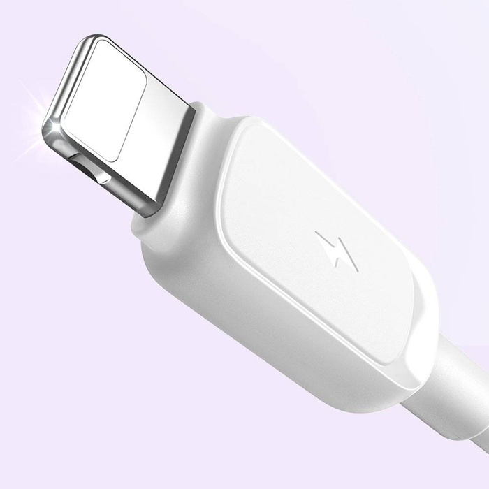 Lightning - Câble USB 2.4A 1.2m Joyroom S-AL012A14 - blanc