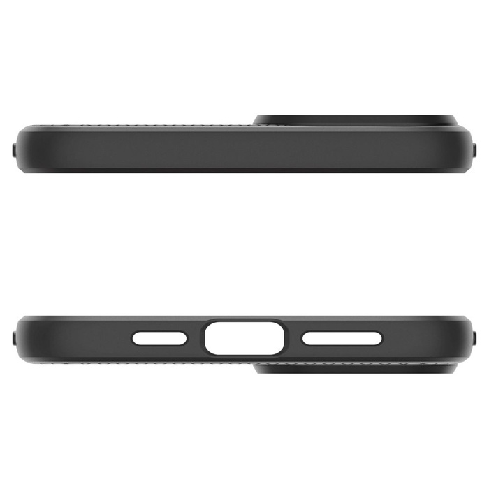 Coque iPhone 15 Spigen Liquid Air MATTE Noir Case