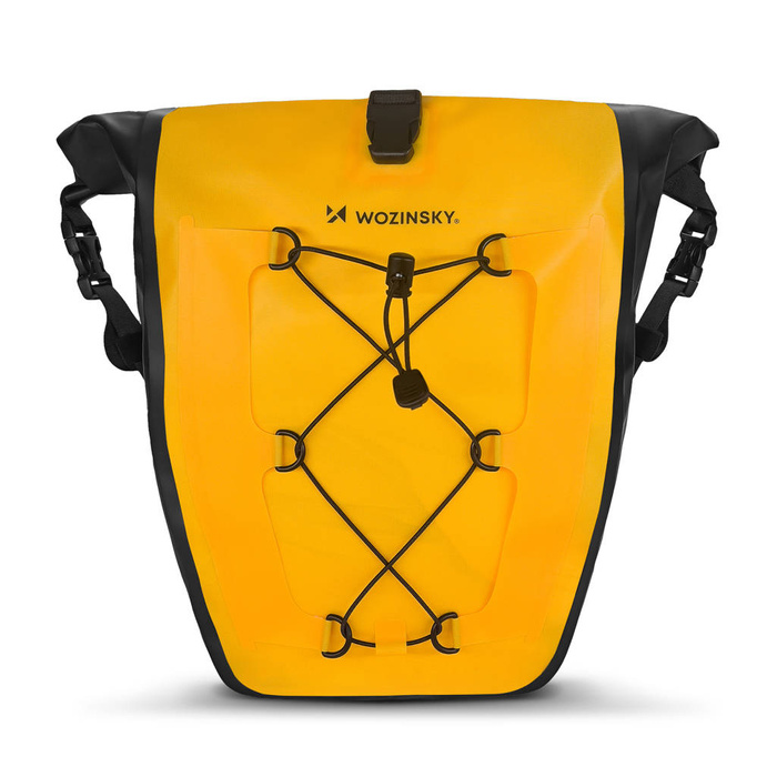 Wozinsky Bicycle Bag Pannier 25L yellow