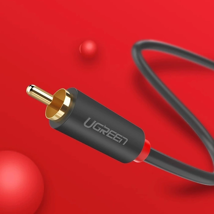 Kabel UGREEN 2RCA Cinch na 2RCA Cinch 3m černý