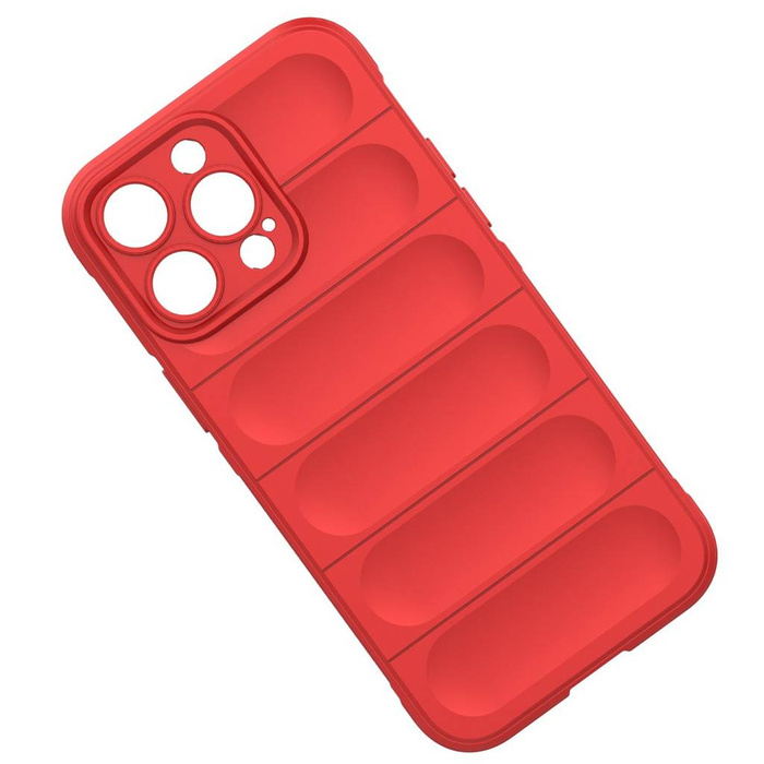 Custodia Magic Shield Case per iPhone 14 Pro Max, cover flessibile corazzata blu scuro