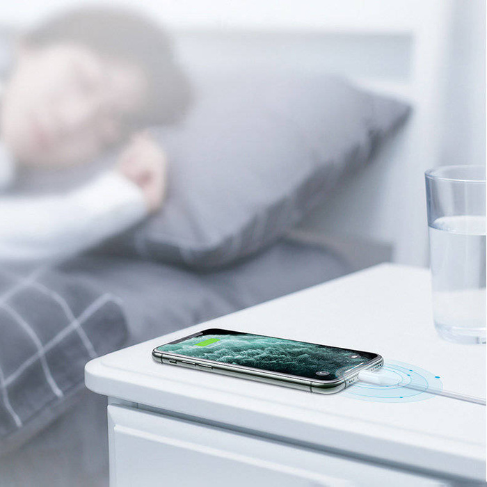 Cavo Ugreen Cavo USB tipo C MFi - Lightning 3A 1,5 m bianco (US171)