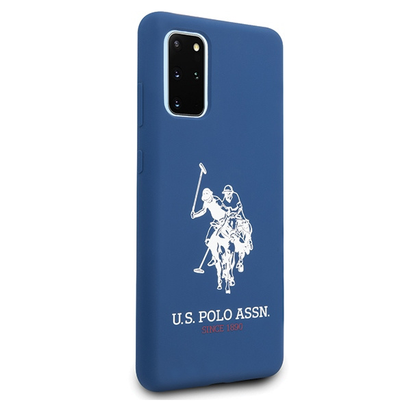  US POLO Samsung Galaxy S20 Plus Funda de silicona azul marino
