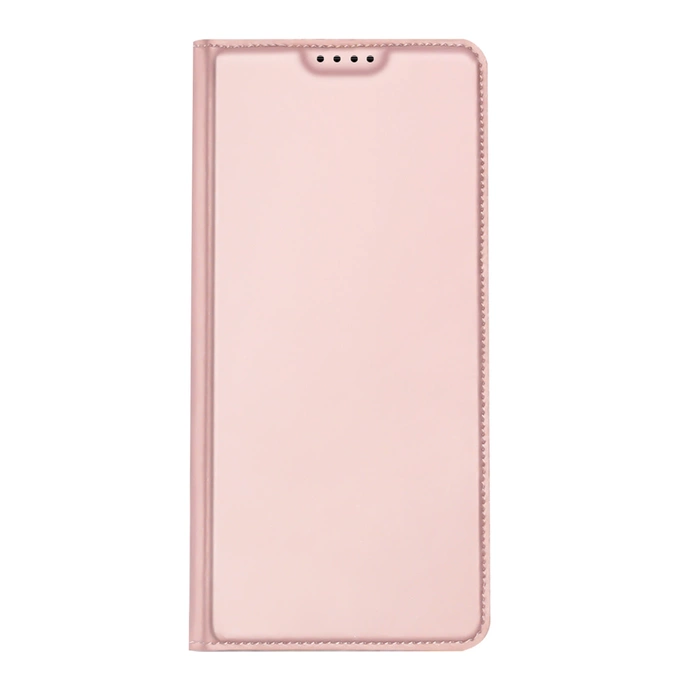 Custodia Dux Ducis Skin Pro con patta e slot per schede per Xiaomi Redmi Note 13 5G - rosa