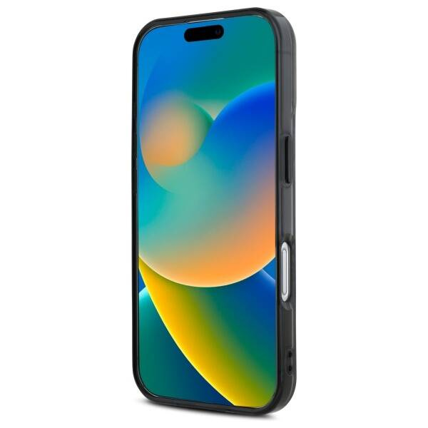 Etui Mercedes iPhone 16 6.1" transparent hardcase Printed logo MagSafe