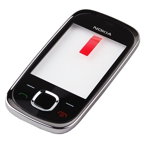 Original Front NOKIA 7230 Black Grade B Case