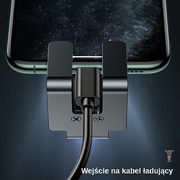 Tartó USAMS Gravitációs szellőzőrácshoz ZJ058ZJ01 US-ZJ058 Fekete US-ZJ058 fekete