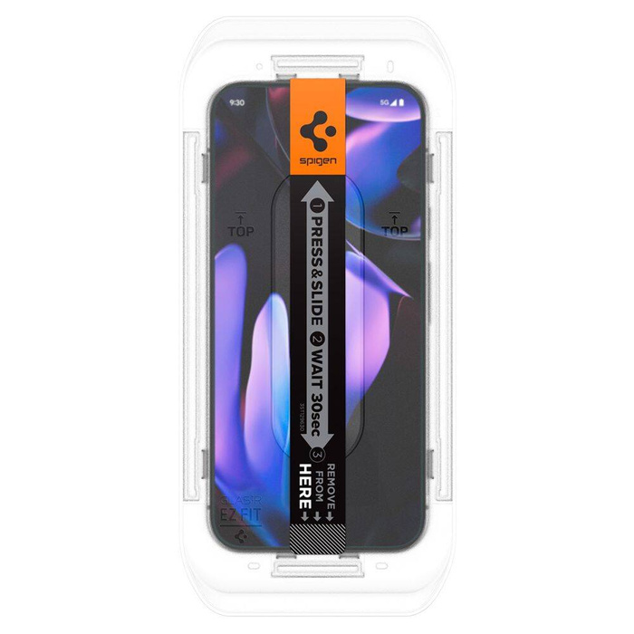 Tempered Glass Spigen Glas.tr "ez Fit" 2er-Pack Google Pixel 9 Pro Xl Klar