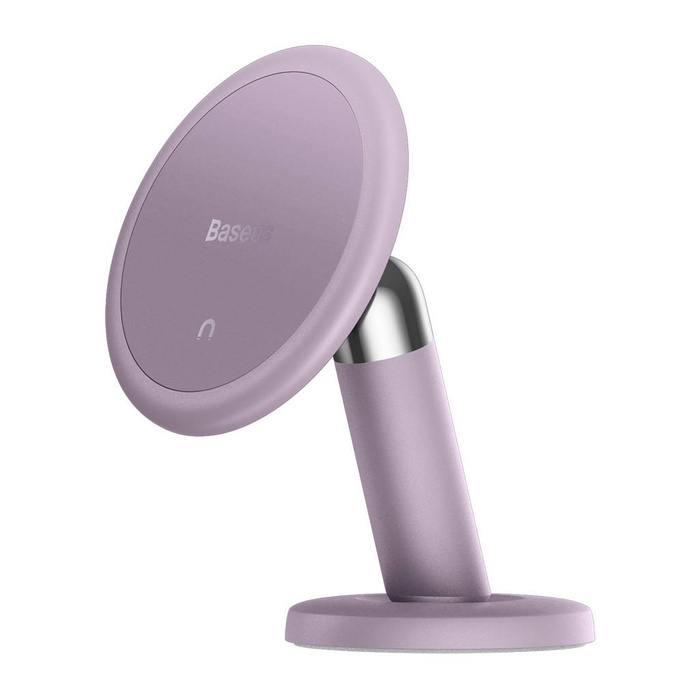 Support de téléphone de voiture magnétique Baseus C01 pour tableau de bord violet (SUCC000005)