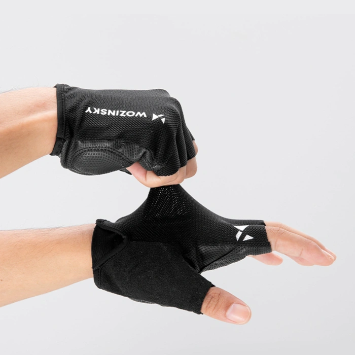 Rękawiczki rowerowe Wozinsky WRR-01XL rozmiar XL - czarne