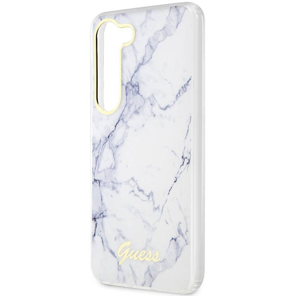 Case Guess Guhcs23spcumah S23 S911 White/White Hardcase Marble Case