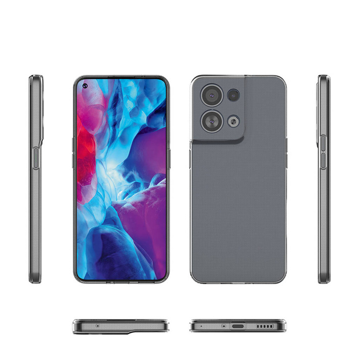 Coque Ultra Clear 0.5mm pour Oppo Reno 8 Pro coque fine transparente