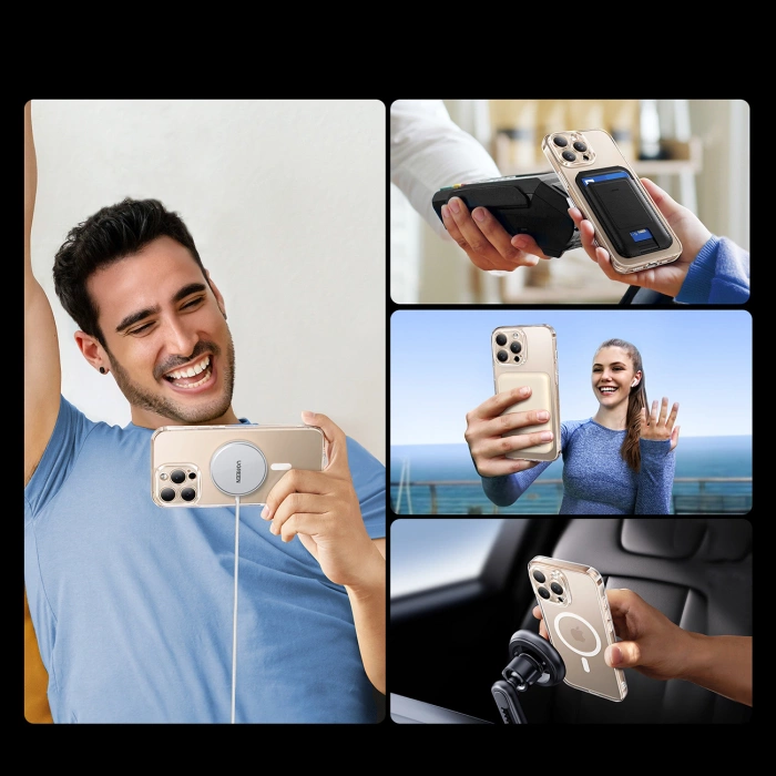 Etui magnetyczne Ugreen iPhone 16 Pro (przezroczyste)