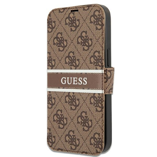 GUESS Apple iPhone 13 Mini Book 4G Case barna Telefontok