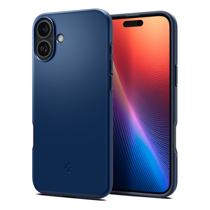 Funda Spigen Thin Fit Mag MagSafe IPhone 16 AZUL MARINO