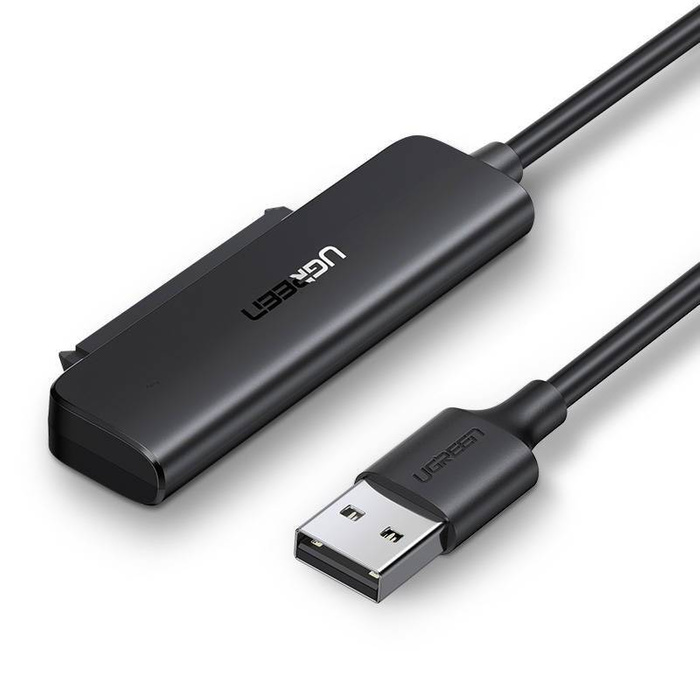 Adaptér UGREEN USB na SATA 2,5 HDD 50 cm černý
