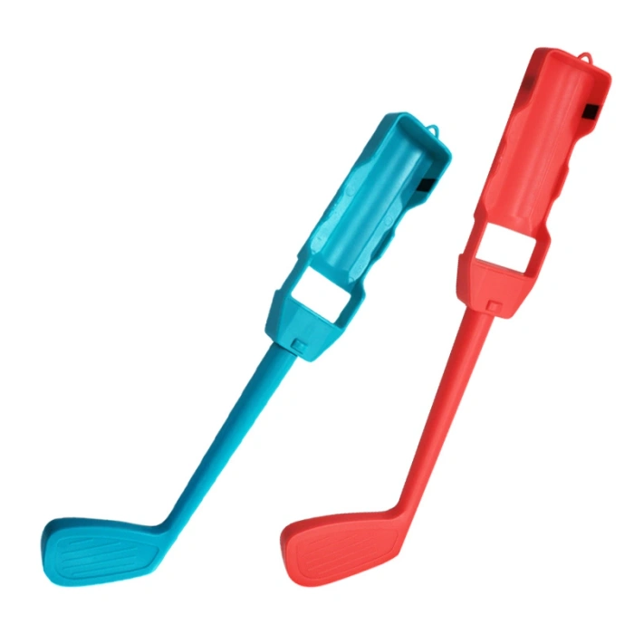 Pakiet akcesoriów rodzinnych 10 w 1 do gry Nintendo Switch Sports - zestaw czerwony i niebieski