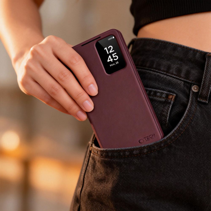TECH-PROTECT SMART WALLET GALAXY S26+ PLUS MULBERRY