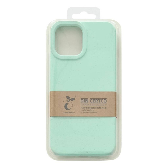 Eco Case Hülle für iPhone 14 Plus Silikonhülle abbaubar mintgrün