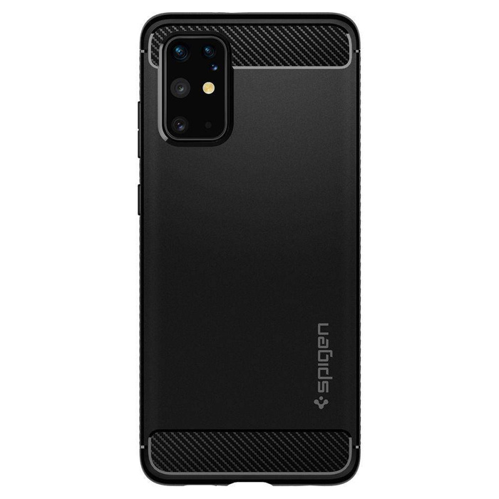 Telefontok SPIGEN Rugged Armor Samsung Galaxy S20 Plus matt fekete fekete tok