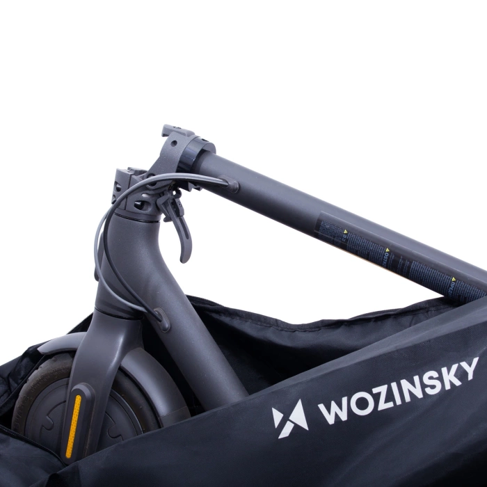 Wozinsky impermeabile per scooter Borsa per scooter nera (WSB5BK)