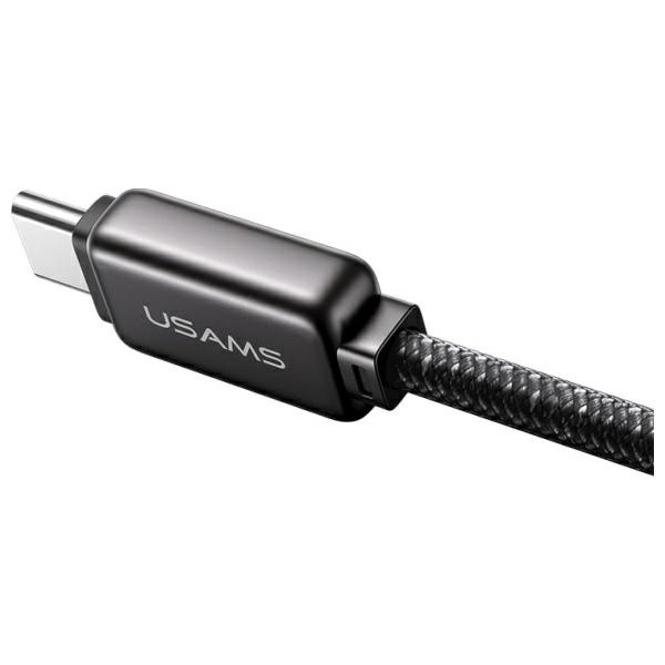 USAMS Kabel USB-C na Lightning 30W 1.2m   Zinc Alloy Fast Charging Data Cable Meteor Series SJ743USB02 (US-SJ743)