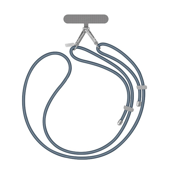 UNIQ Coehl Laurel uniwersalna smycz dotelefonu niebieski/sapphire blue