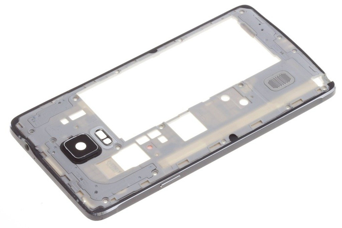 Case Body Frame SAMSUNG Galaxy Note 4 N910 Grey Grade B