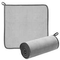 Baseus 2x mikrovláknový ručník na sušení auta mikrovlákno 40 cm x 40 cm šedý (CRXCMJ-0G)
