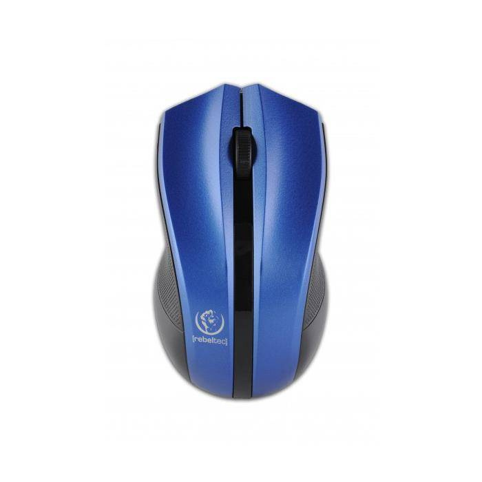 REBELTEC Souris sans fil GALAXY bleu-noir