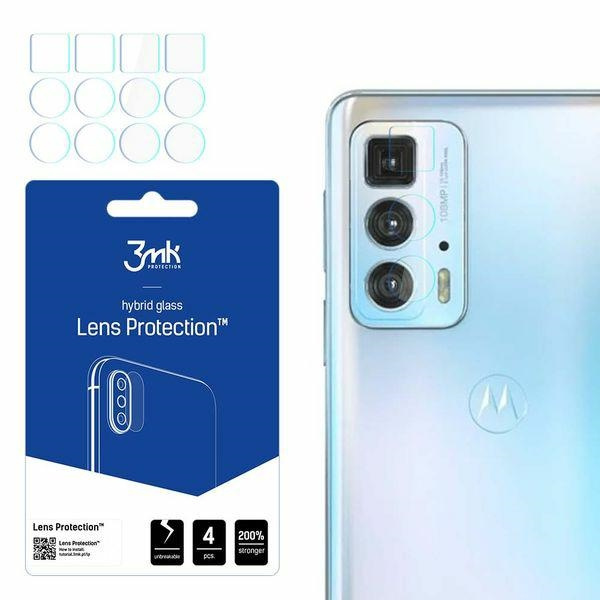 3mk Protection de l'objectif de l'appareil photo Motorola Edge 20 Pro 4pcs