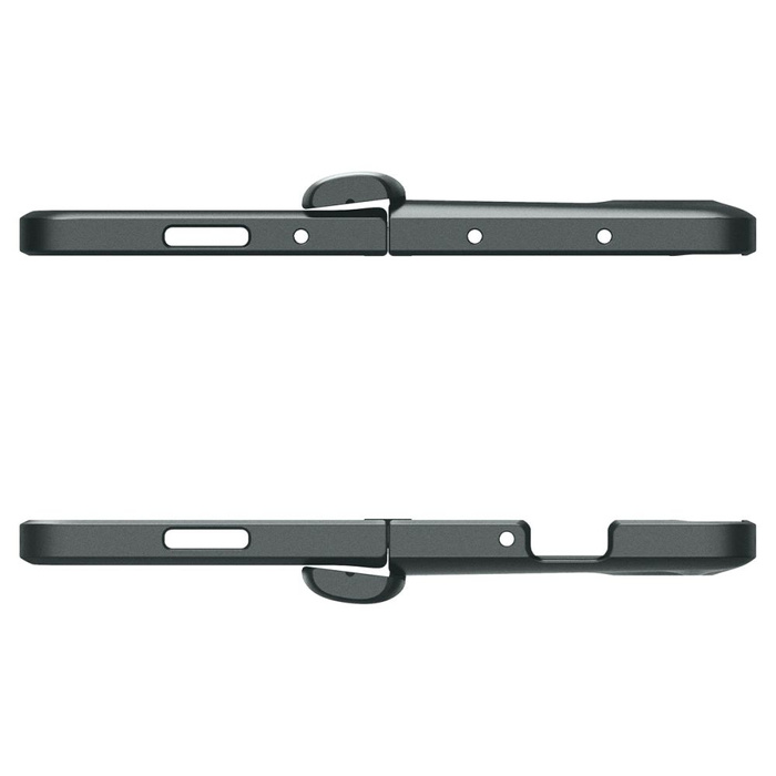 Hülle Spigen Slim Armor Pro Galaxy Z Fold 5 Abyss Grün Case