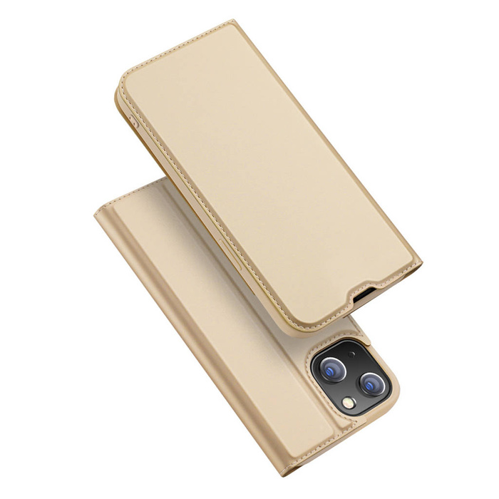 Dux Ducis Skin Pro Holster Cover Flip iPhone 14 dorado