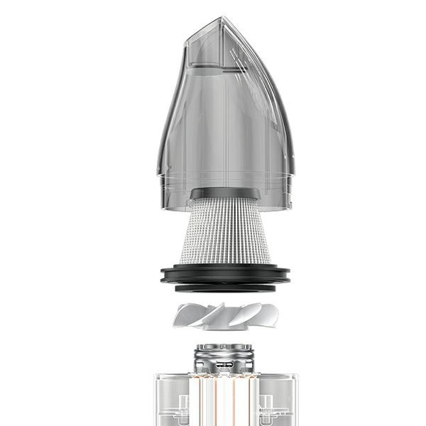 USAMS Składany Mini Odkurzacz bezprzewodowy YAJ series czarny/black XCQZB25901 (US-ZB259)