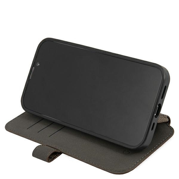 GUESS Apple iPhone 13 Pro Max Book 4G nagy fém logós Case Telefontok