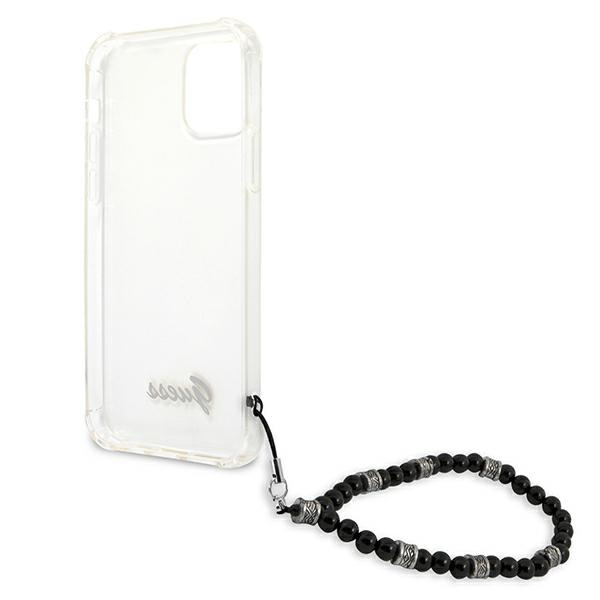 Cover GUESS Apple iPhone 12 Pro Max Black Pearl Clear Hardcase